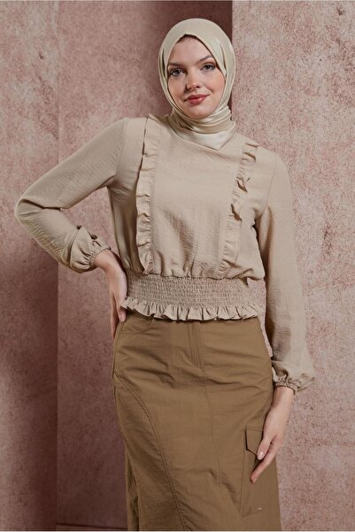 Alvina GİPELİ FIRFIR DETAYLI BLUZ 44616