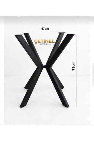 ÇETİNEL METAL Ahtapot Ayak Masa Ayağı
