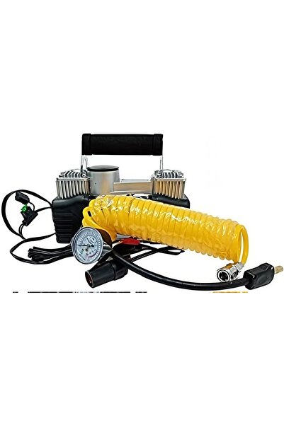 Fordeal ضاغط هواء محمول ثنائي الأسطوانات Fordel 12V 150W