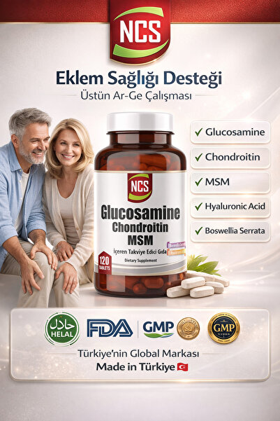NCS Glucosamine Chondroitin Msm Hyaluronic Acid 120 Tablet
