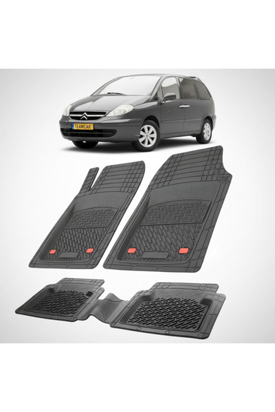 TEAMCAR Covorașe compatibile Citroen C8 Prima Generație 2002-2014 |   Negru
