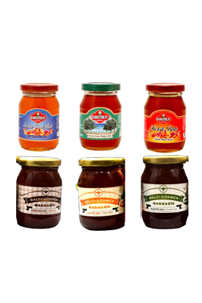 Balcı Gökmen Gökmen Büyük Set Çeşit Bal 6'lı (225 G x 6)