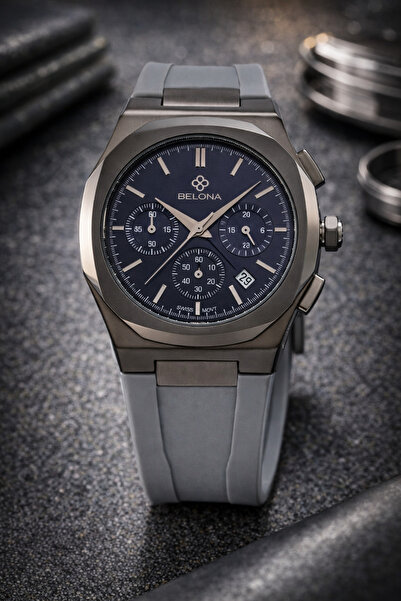 belona Men's Luxury Watch, Made of Stainless Steel, 3Atm Water-Resistant, Com...