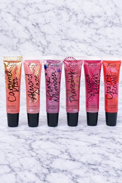 PİRAYE AKSESUAR Lip Gloss - Simli Dudak Parlatıcı 6'lı Özel Set