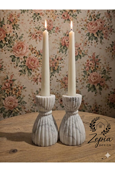 zepia design İKİLİ ŞAMDAN SETİ