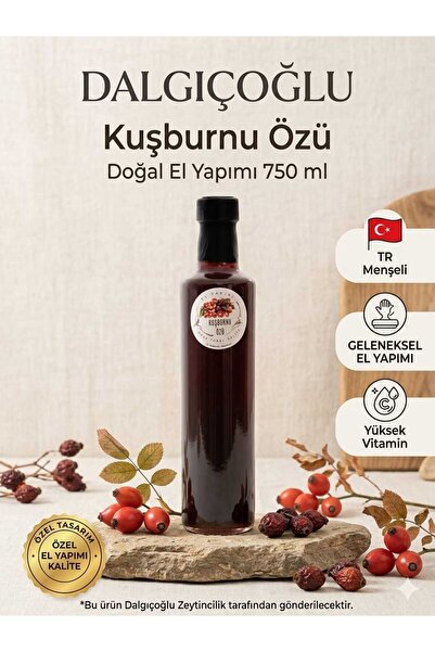 Kuşburnu Özü Doğal El Yapımı 750 ml