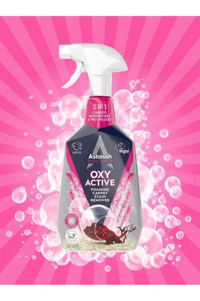 Astonish Leke Çıkarıcı Aktif Oksijenli Köpük 750 ML - Halı, Koltuk ve Döşeme ...