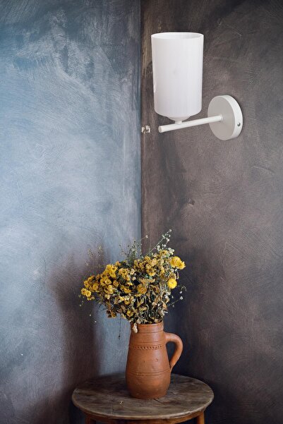 D-light Global White Acrylic Glass Sconce