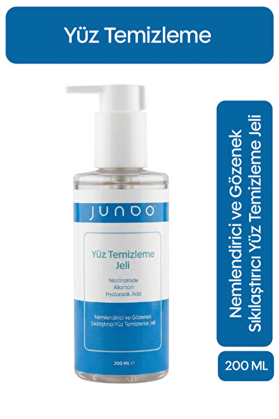 Yüz Temizleme Jeli 200ml | Sebum Dengeleyici + Siyah Nokta Önleyici | Yağlı Karma Cilt
