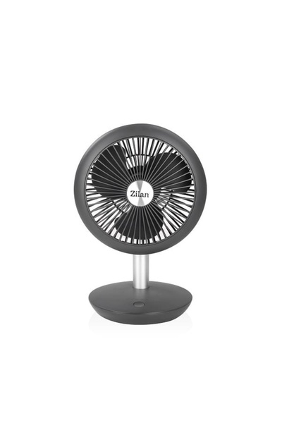 FOXMAG24 Ventilator portabil reîncărcabil, gri, încărcare USB, putere 5W, dia...