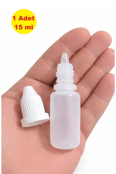 demethome 1 Adet 15 Ml Boş Şeffaf Plastik şişe Numune-likit-kolonya-parfüm-sı...