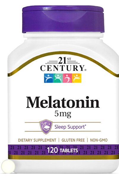 21st Century 5 mg, Optimal Sleep Support, Healthy circadian Rhythms, Cellular...
