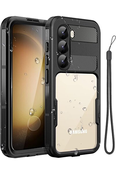 Rivor Samsung Galaxy S23 Plus Uyumlu Su Geçirmez Suya Ve Toza Dayanıklı 360 T...