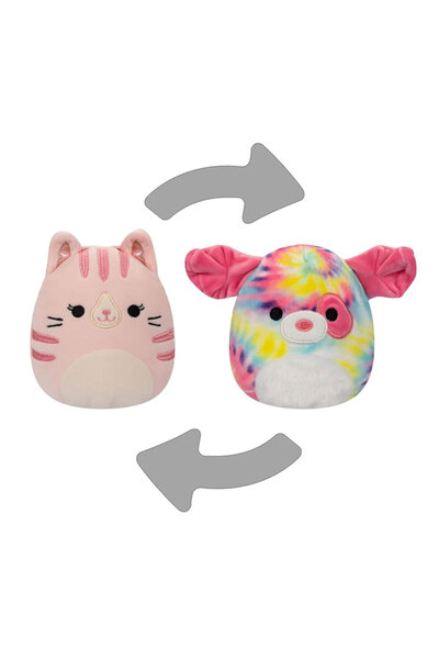 LC Waikiki Jucarie de plus Squishmallows reversibila - Laura/Shena, 12 cm