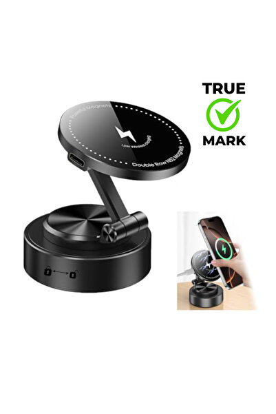 TRUE MARK - Suport Magnetic Universal, Magnet Puternic, Montaj Rapid Telefon ...