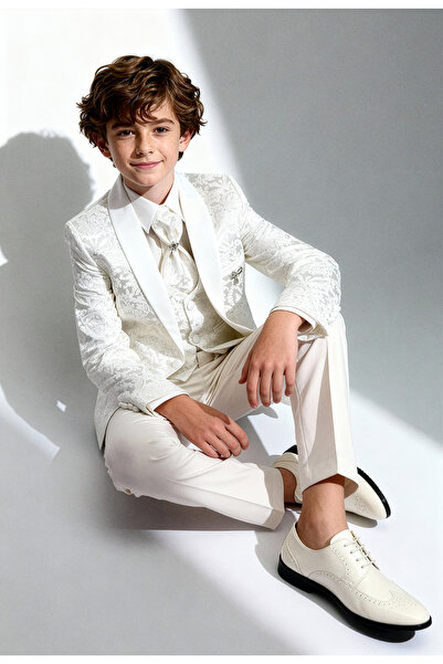 SIRRI Flarlı Çocuk Takım Elbise - 4 Parça - 6-10 Yaş