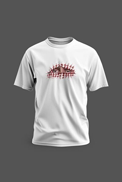 Zaytoon Majica, kratki rukav Abo Obaida Eyes Digitalna štampa paket unisex ma...