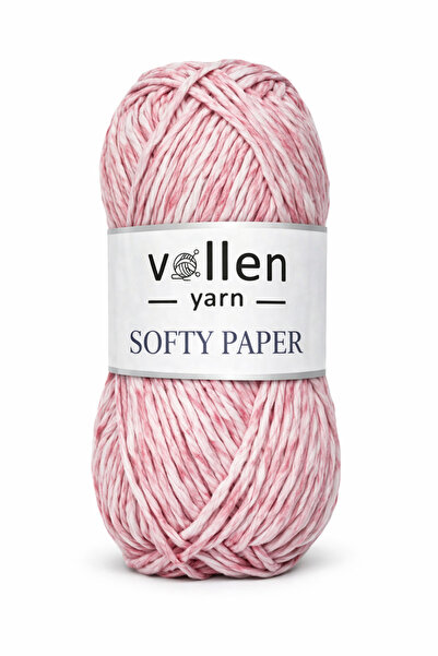 vollen yarn Μαλακό σχοινί από χαρτί Raffia, σχοινί χόμπι, πλέξιμο με βελονάκι...
