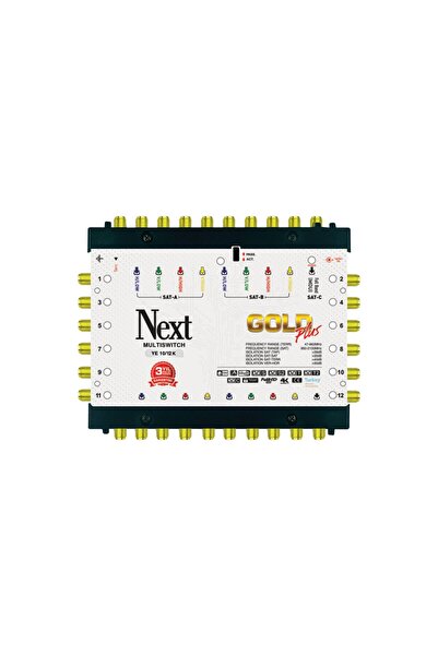 Genel Markalar Gold Plus Multıswıtch Ye10/12 Adaptör