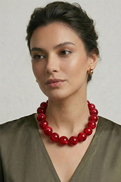 PETEK AKSESUAR BASİC AKRİLİK TOP KOLYE