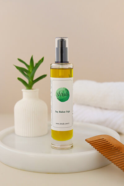 SHRUB زيت الأرغان والروزماري الهندي المغذي والمقوي للشعر - 100 مل.