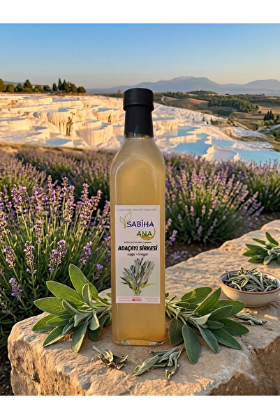 SabihaAna Sabiha Ana Ev Yapımı Organik Adaçayı Sirkesi