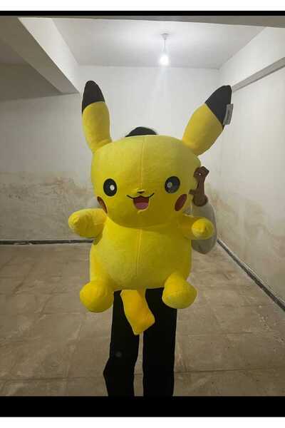 Aryatoys 100 cm Dev Pikachu Peluş | Çocukların Favori Uyku Arkadaşı & Hediye!