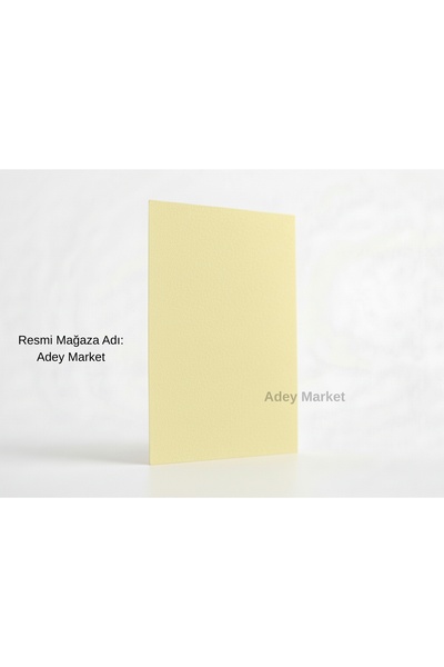 ADEY Renkli A4-Açık Sarı-1 Adet