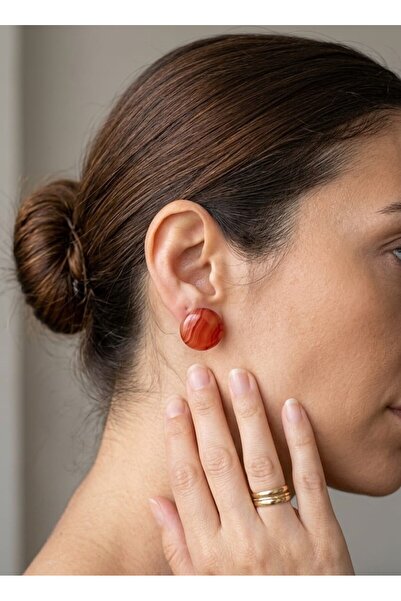 cleopatra takı aksesuar Rouge Women's Earrings