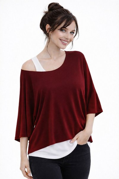 Lucky Line Women's Loose Set Top Knitted Viscose Camisole Swimmer Athlete Comfortable Sports Set