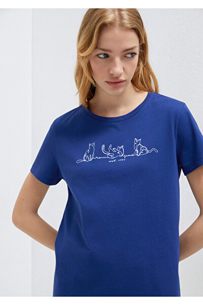 Mavi Γυναικείο T-Shirt με στάμπα Saks M1613721-70722