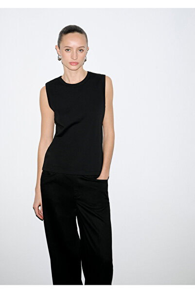 Mavi Black Basic Undershirt Slim Fit / Slim Fit 1614066-900