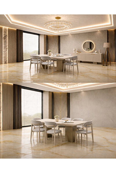 inegölmobilyası Zen Yemek Odası Takımı %100 MDF