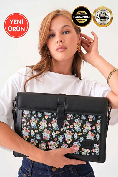 Vardo Helene Uzun Askılı '' Macbook Pro-Air 15 Inç 42x28 Deri Kılıf Ve Evrak ...