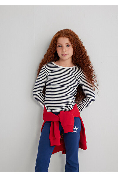 Mavi Striped Basic T-Shirt Fitted / Fitted Cut 7610351-86625