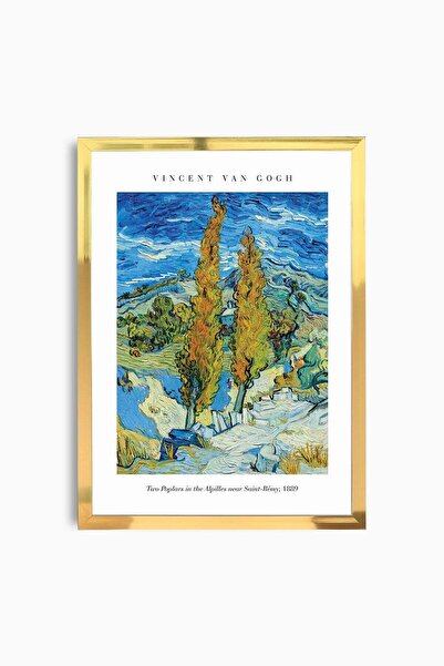 Raven Art Studio Vincent Van Gogh - Două salcie în Alpilles, lângă Saint Rémy...