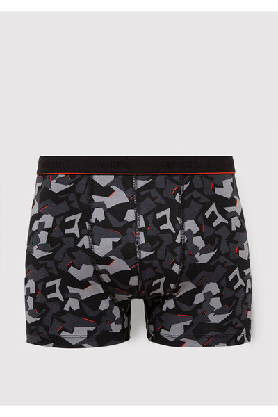Mavi Schwarze Boxershorts mit Camouflage-Print 0911375 -900