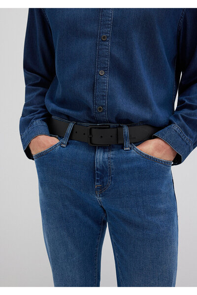 Mavi Curea Neagra Piele 092495-900