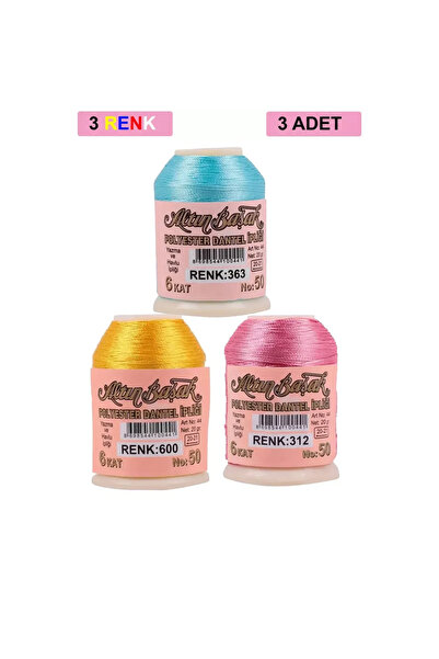 NEZADE STORE Altınbaşak Oya Ve Dantel Ipi 20 غرام - رويالكس - رقم: 363