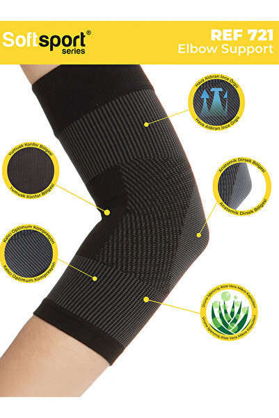 Variteks Softsport Ref 721 Elbow Brace Athlete's Elbow Brace New Generation S...