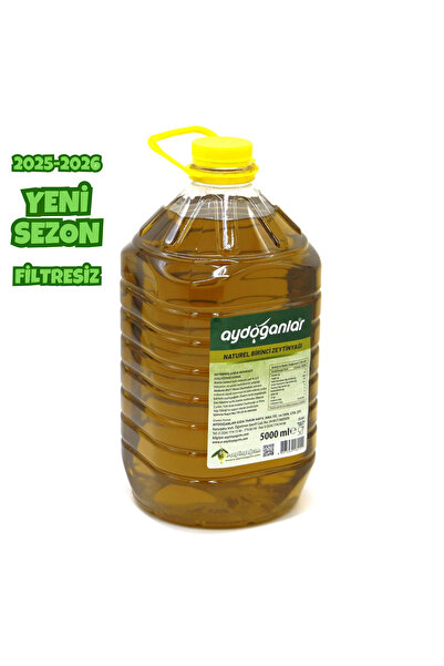 Aydoğanlar Naturel Birinci Zeytinyağı Pet 5 Lt