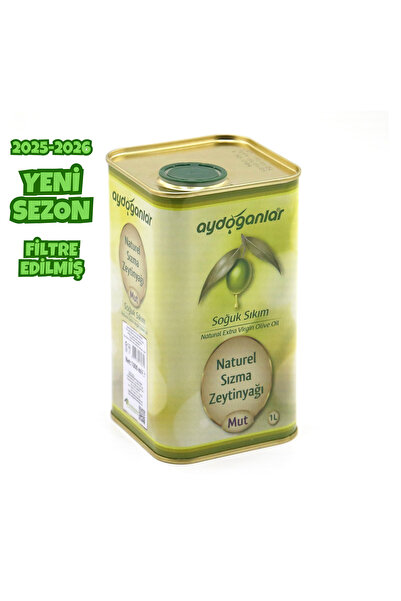 Aydoğanlar Naturel Sızma Zeytinyağı Teneke 1 Lt