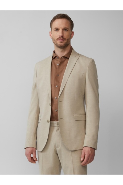 s.Oliver BLACK LABEL Jachetă bărbătească cu model fin și croială Regular Fit
