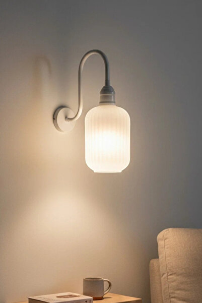 Bamyum شمعدان معدني أبيض من وينجمن للمطبخ والصالات الداخلية والمقاهي والمكاتب...