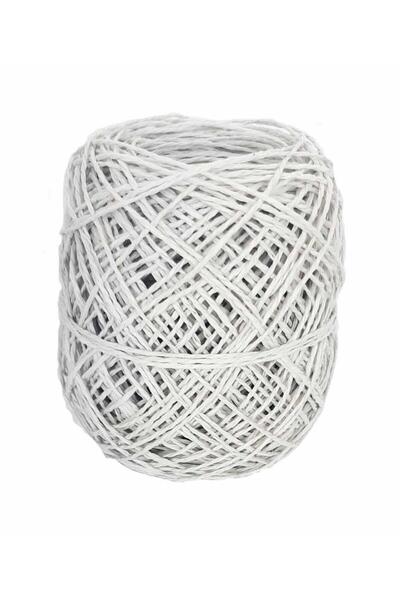 angel çanta aksesuar Εκρού 50 γρ. Τυλιγμένο χάρτινο νήμα