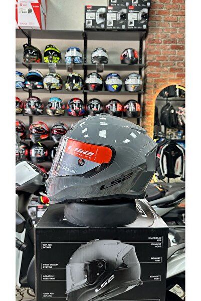 LS2 STORM 2 NARDO GRİ KASK