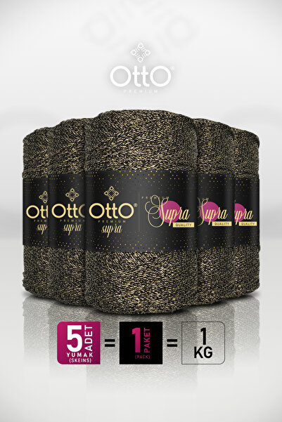 Otto Преміум Simli Supra - Темне золото - Пакет з 5 штук - 3 мм/200 г/260 м -...