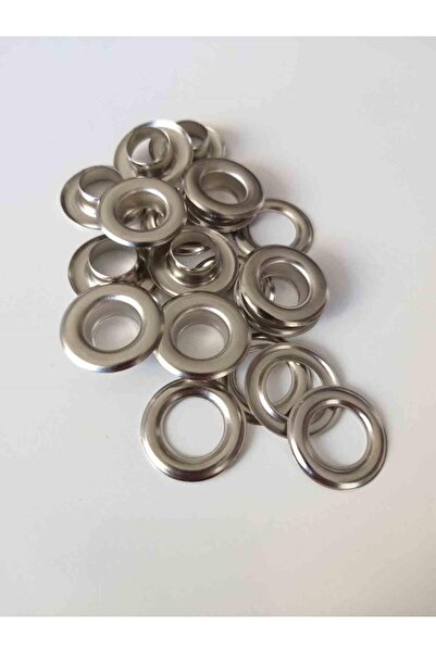 angel çanta aksesuar Ασημί Χρώμα 10 Τεμάχια Κάψουλες με οπή 28 Νούμερο