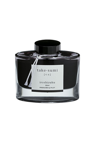 Pilot Cerneală Iroshizuku „Cărbune de Bambus” 50 ml neagră