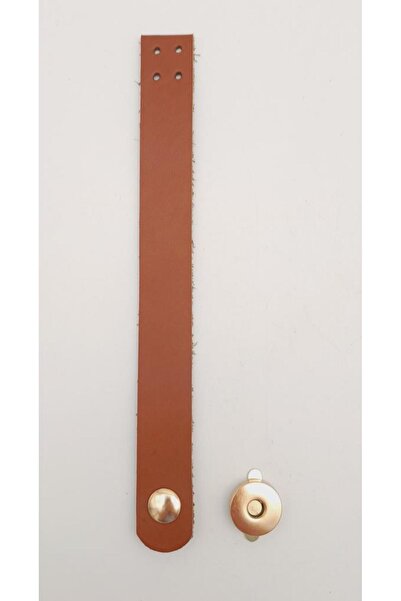 angel çanta aksesuar Αξεσουάρ Angel Bag 18x2 cm Καφέ από πραγματικό δέρμα Επί...